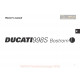 Ducati 998 S Bostrom Owner S Manual