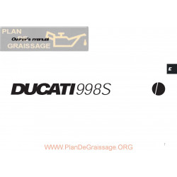 Ducati 998 S Manual De Intretinere