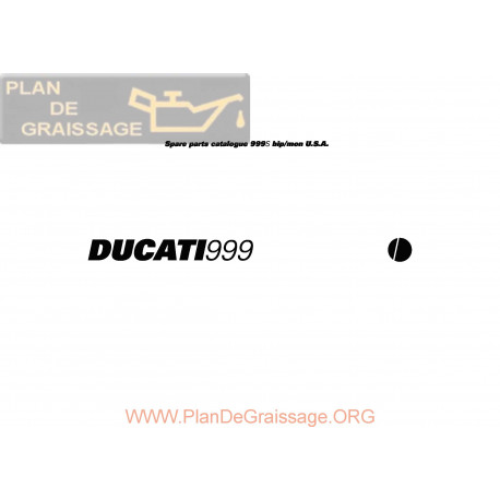 Ducati 999 S 2005 Parts List