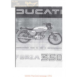 Ducati Forza 350 Mototrans Manual De Usuario
