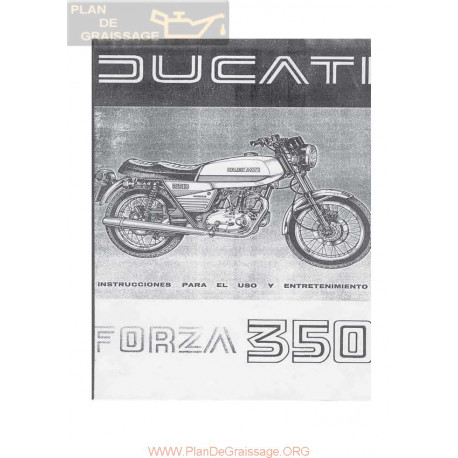 Ducati Forza 350 Mototrans Manual De Usuario