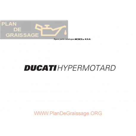 Ducati Hm 1100 S 2008 Parts List