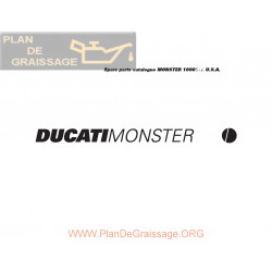 Ducati Monster 1000 S Ie 2005 Parts List