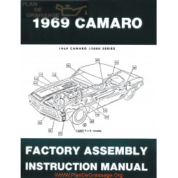 Chevrolet Camaro 1969 Factory Assembly Manual