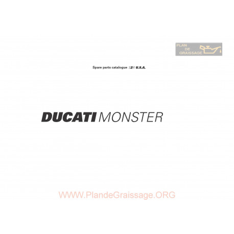 Ducati Monster S2r 2006 Parts List