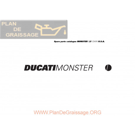 Ducati Monster S2rd 2005 Parts List