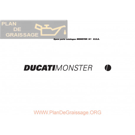 Ducati Monster S4r 2004 Parts List
