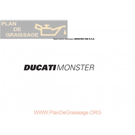 Ducati Monster S4r Testastretta 2007 Parts List