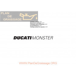 Ducati Monster S4rs 2007 Parts List