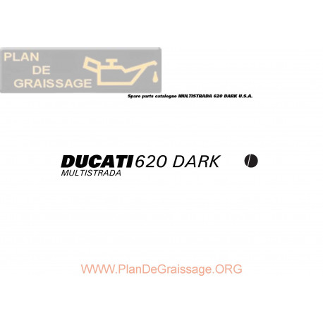 Ducati Multistrada 620d 2006 Parts List