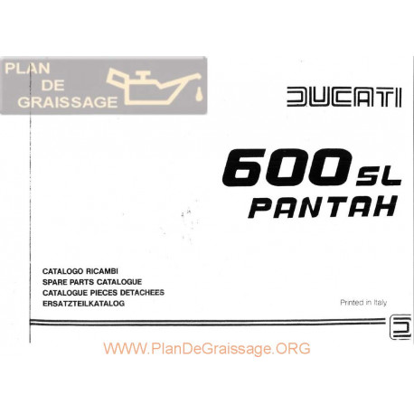 Ducati Pantah 600 Sl Catalogo Recambio It