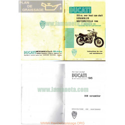 Ducati Scrambler 350 Cc Manual De Instrucciones Ingles