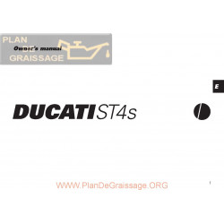 Ducati St4s 2003 Manual De Intretinere