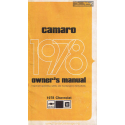 Chevrolet Camaro Om 1978