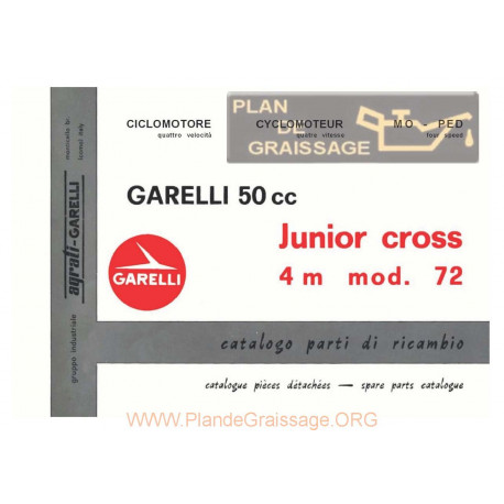 Garelli 50cc Junior Cross 4m 1972