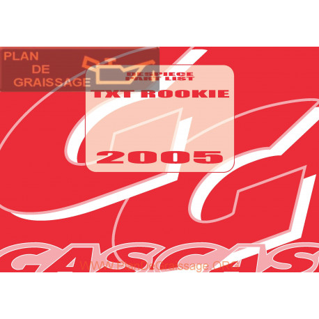 Gasgas Txt Rookie 2005 Parts List