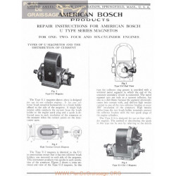 General Bosch American Magneto Series U Servicio Manual Ingles