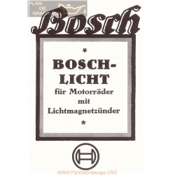 General Bosch Sistema De Luces Aleman