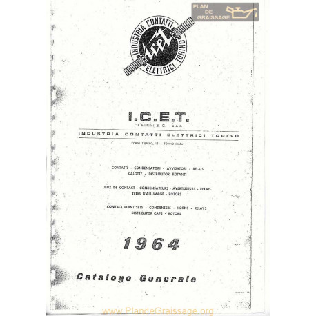 General Icet Table Vis Platinée 1964