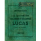 General Lucas Instructions Equipement Electrique 1945 1950