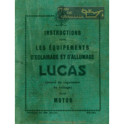 General Lucas Instructions Equipement Electrique 1945 1950