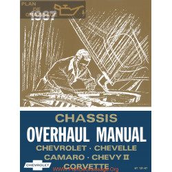 Chevrolet Chevelle Camaro Cahevy St131 Corvette 1967 Chassis Service Manual