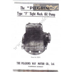 General Pilgrim Pump Type F Information