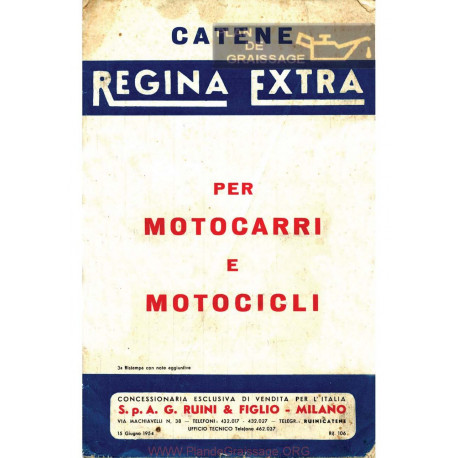 General Regina Extra Cat Catene 1954