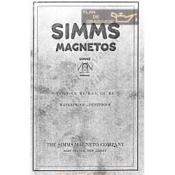 General Simms Magnetos C4 K4 C6 K6 Manual