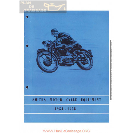 General Smiths Motor Cycle Equipment 1954 1958