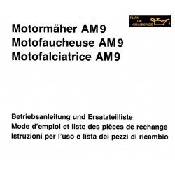 Aebi Motofaucheuse Am9