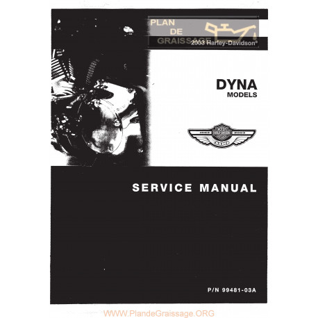 Harley Davidson Dyna Manual De Service 2003