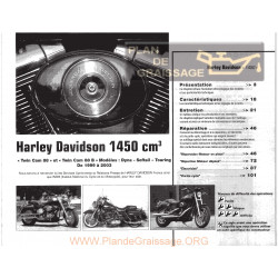 Harley Davidson Twin Cam 88 1450 Manual Entretien 1999 A 2003