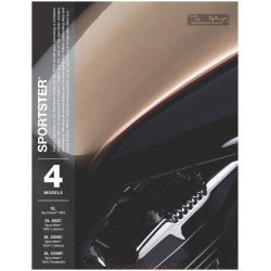 Harley Davidson Xl 883c 1200c 1200r Sportster Parts Catalogue