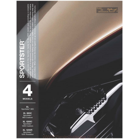 Harley Davidson Xl 883c 1200c 1200r Sportster Parts Catalogue