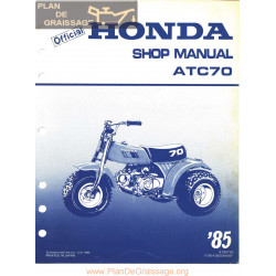 Honda Atc 70 Sm 1984