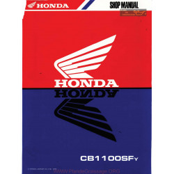 Honda Cb 1 1100 Sf Manual De Intretinere