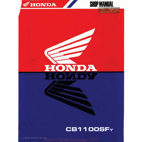 Honda Cb 1 1100 Sf Manual De Intretinere