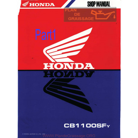 Honda Cb 11100sf Workshop Manual Part1