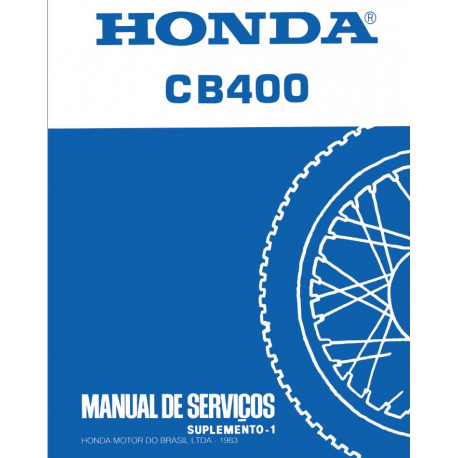 Honda Cb 400 1983 Servico
