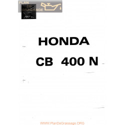 Honda Cb 400 N Manual De Reparatie