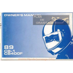 Honda Cb 400f Owner S Manual