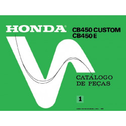 Honda Cb 450 E Custom Pecas