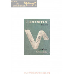 Honda Cb 500 1971 Parts List