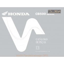 Honda Cb 500 1998 1999 2000