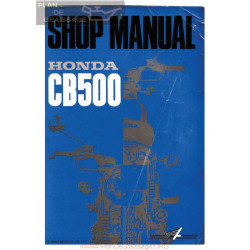 Honda Cb 500 F Manual De Reparatie