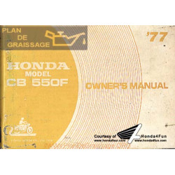 Honda Cb 550 F 1977 Manual De Intretinere