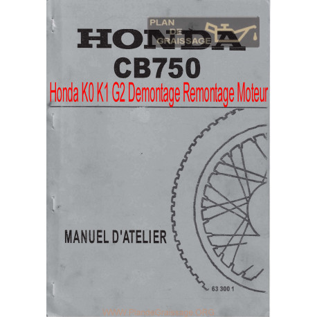 Honda Cb 750 K0 K1 G2 Demontage Remontage Moteur