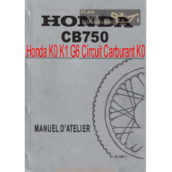 Honda Cb 750 K0 K1 G6 Circuit Carburant K0
