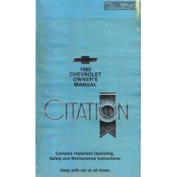Chevrolet Citation Om 1980